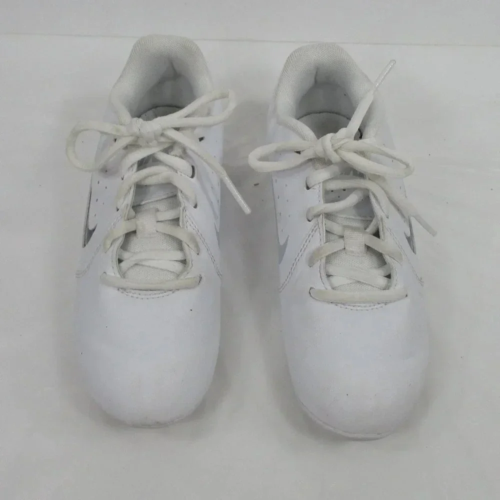 Kids NIKE White Tennis Shoes Size 1Y